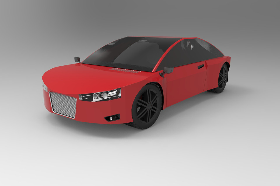 Concept car | 3D CAD Model Library | GrabCAD