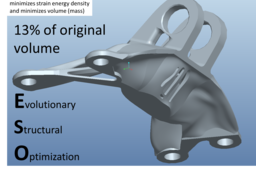 Topology Optimized GE Bracket