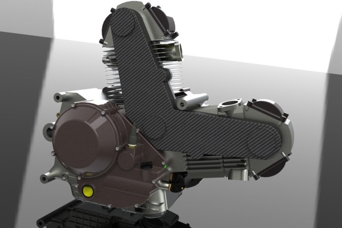 Ducati 900cc air-cooled "L"-twin engine