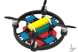 Quadcopter 3D printer AD03- By Adriano Barissa