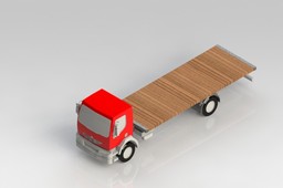 Renault Midlum 280.185300 with Flat Bed