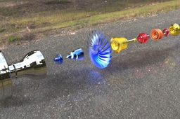 Trent 1000 engine animation for keyshot 3d rendering competition