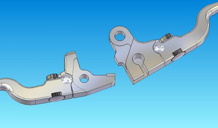 Adjustable levers