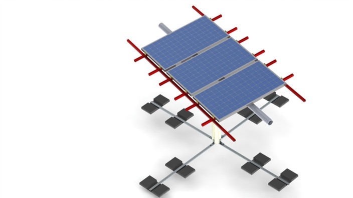2-Axis Solar Tracker 
