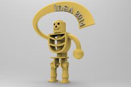 Toy robo IDSA Lapel pin