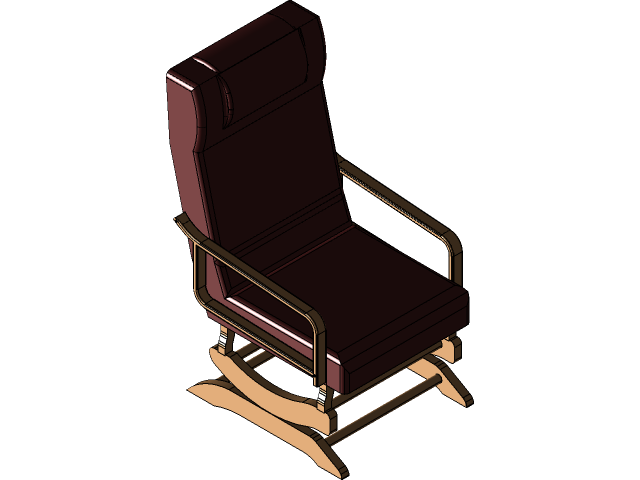 Rocking Chair Solidworks Free CAD Designs, Files & 3D Models | The GrabCAD Community Library