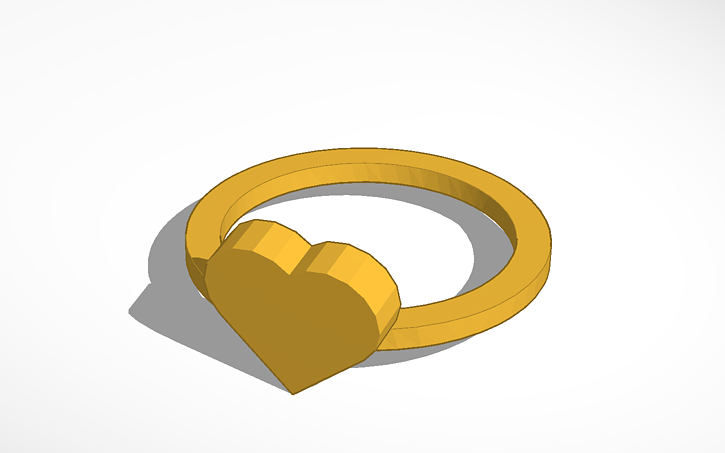 heart ring size 11