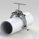 The pipe clamp 2