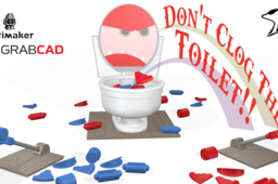Don't Clog the Toilet Game