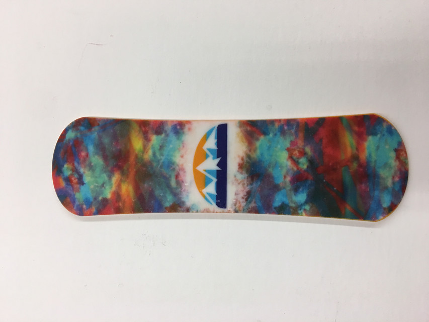 Rivitir Snowboard 3D CAD Model Library GrabCAD