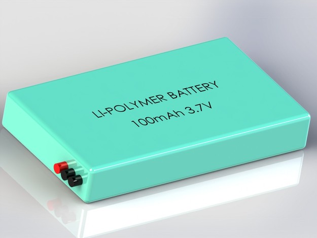 LI-POLYMER 100mAh 3.7V (Reference)