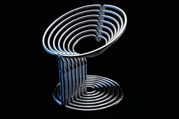 metal chair
