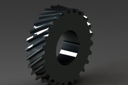 helical gear involute teeth