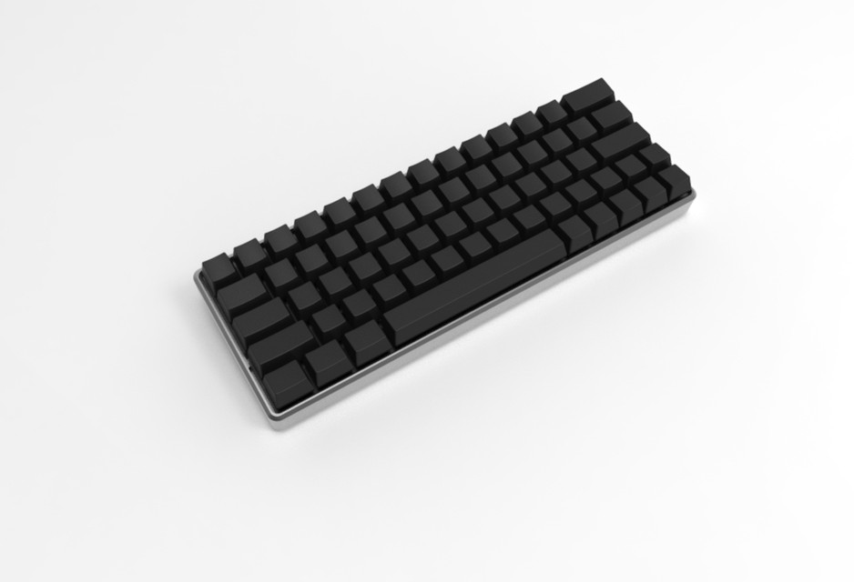 mechanical keyboard 3D CAD Model Library GrabCAD