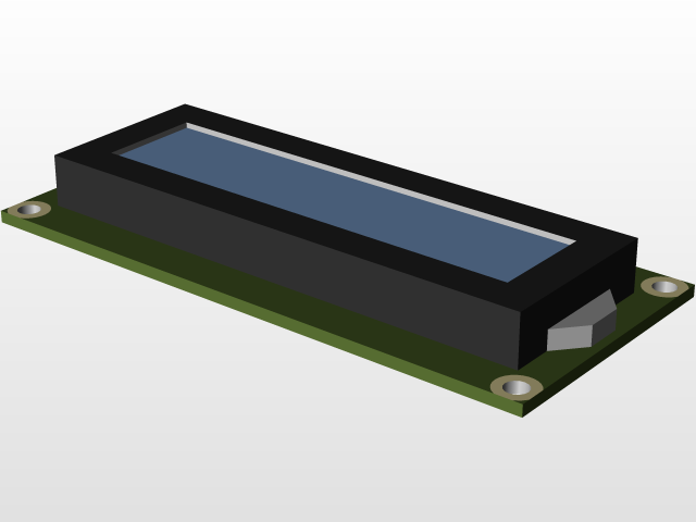 Lcd Arduino Grabcad 1602A Lcd Library : Interfacing 16×2 Character LCD Module with Arduino ...