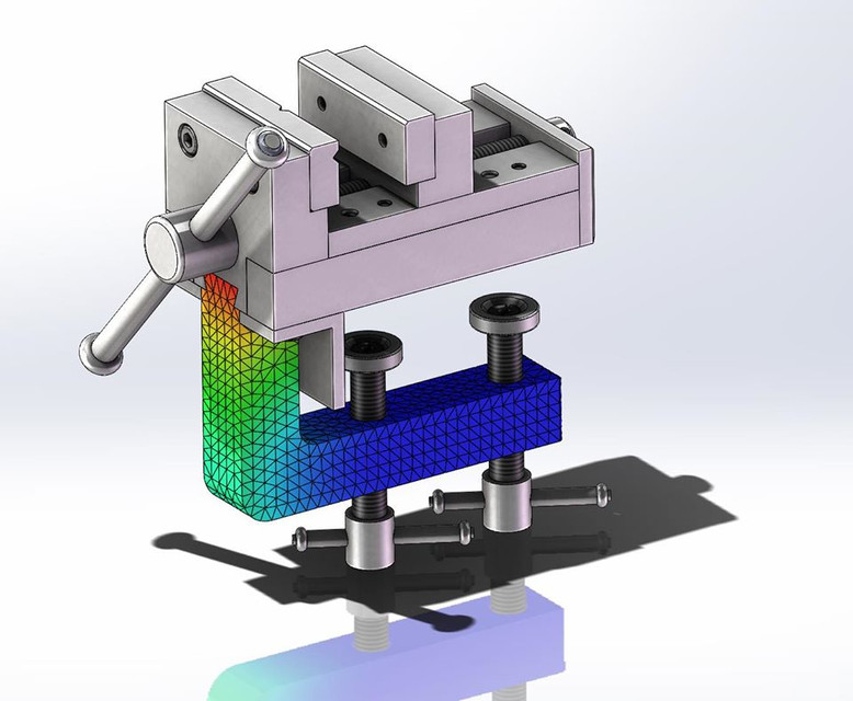 How to show simulation results of a part in the Assembly