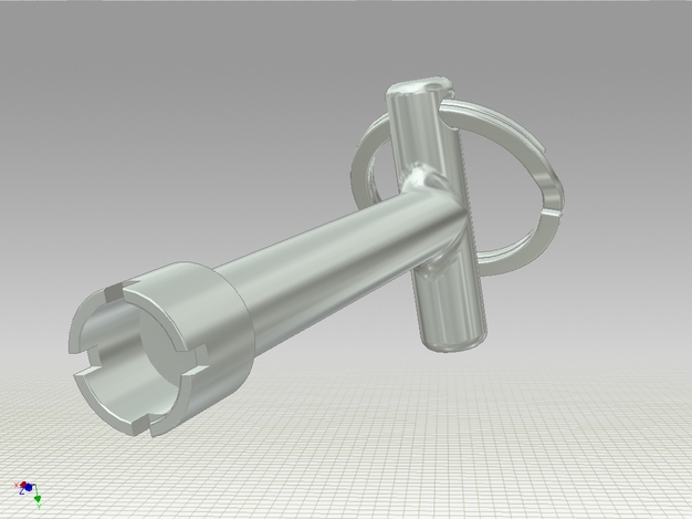 Key for electrical switchboar