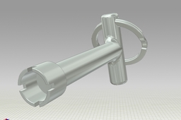 Key for electrical switchboar