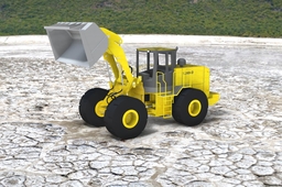 Front End Loader in Dumping Position