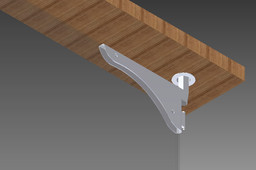 Mini invasive servo controlled dampening hinge for yacht’s glassdoor