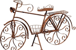 Bicycle plant holder