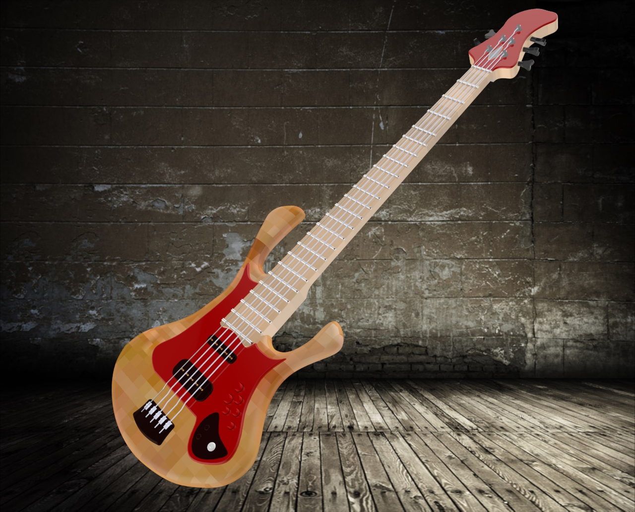 低音吉他(bas gitar)