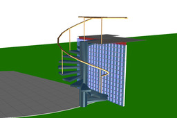 Escalera helicoidal