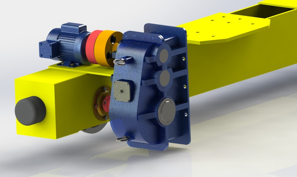 Overhead Crane 3D CAD Model Library GrabCAD