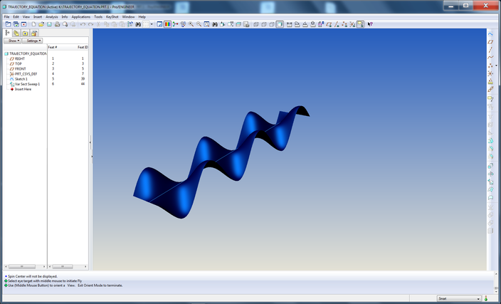 Surface from equation