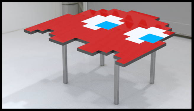 Packman Ghost Table