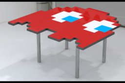 Packman Ghost Table