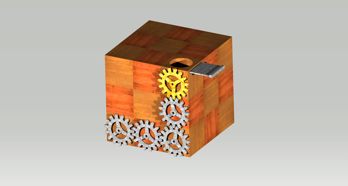 Compass Puzzle Kiub Concept 1