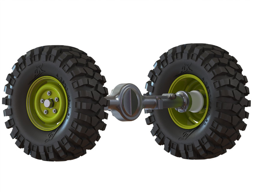 RC4WD Wheel/Axle Widener/Extender for 1/10 Scale RC Rock Crawler 3D