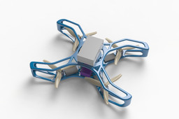 quadcopter geometry x