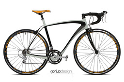 Carbon road bicycle frame concept