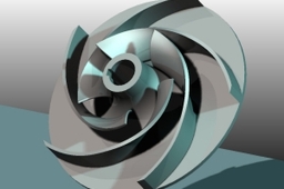 impeller of a centrifugal pump