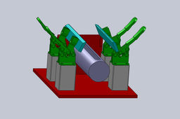 WELDING GAS BACK FIXTURE 