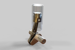 cylinder piston motion simulation by UG NX6