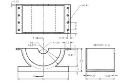 Motor Blower Lower Housing