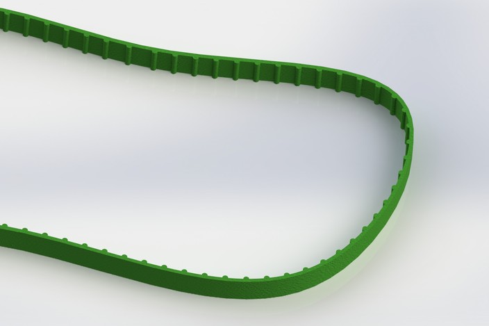 Timing Belt - SOLIDWORKS - 3D CAD model - GrabCAD