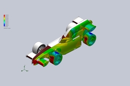 F1 recing car