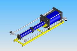Hydraulic air booster