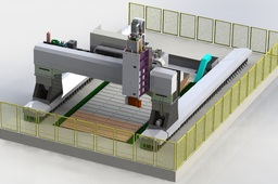 CNC Gantry Type Milling Machine
