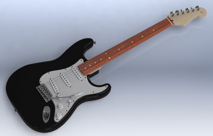 Fender Stratocastor Guitar