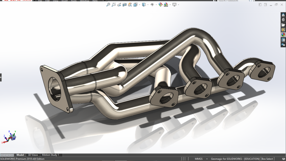 Exhausted Manifold