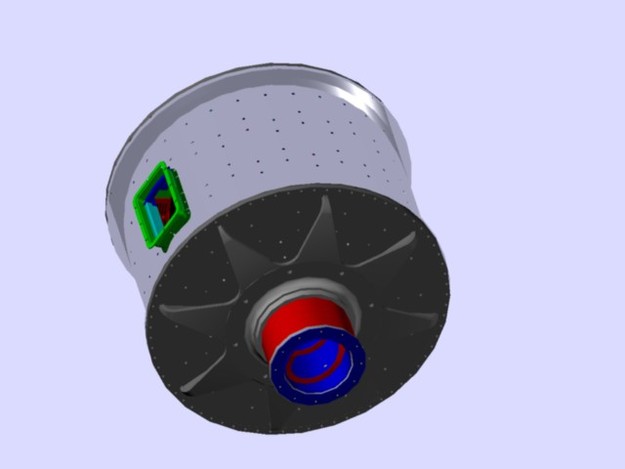 14x6 ft SAG mill