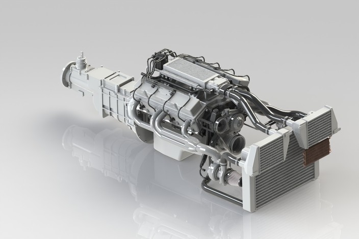 V8 GM 350 turbo