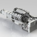 V8 GM 350 turbo