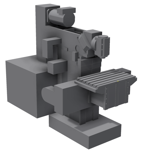 AG 400 CNC Milling machine 3D CAD Model Library GrabCAD