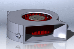 Centrifugal (radial) fan 